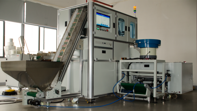 汽车保险管视觉计数包装系统:实现精密元器件高效精准管理